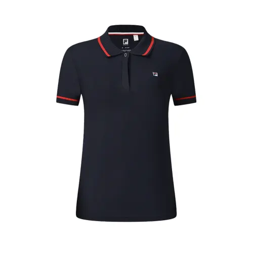 FILA Tennis Polo Shirt Women's RD Royal Blue