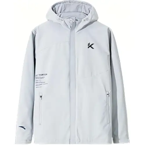 Anta Basketball Collection Trench Coat Men's Cloud Gray