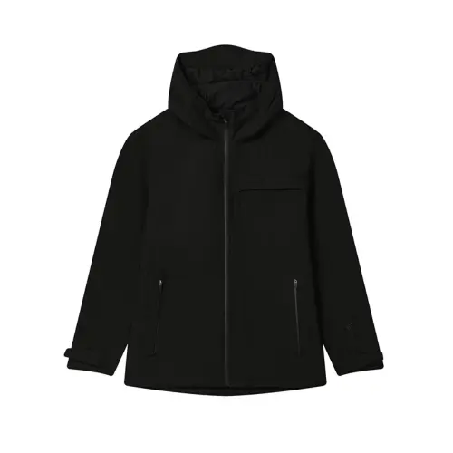 FILA Jackets Men's Jet Black Hooded Moderate Other