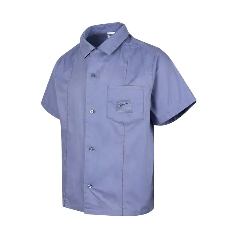 Nike Shirts Men's Blue Lapel Moderate Other