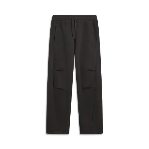 Li Ning Sports Life Collection Knitted Sweatpants Women's Dark Chocolate Umber