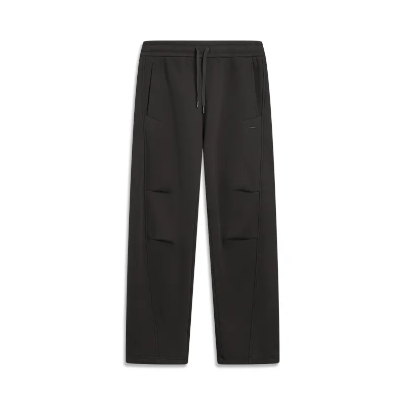 Li Ning Sports Life Collection Knitted Sweatpants Women's Dark Chocolate Umber