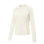 Li Ning Fitness Series T Shirt Women's Eggnog Gray