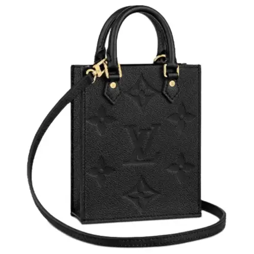 LOUIS VUITTON Petit Sac Plat Handbags