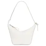 LOEWE Hammock Hobo Cow Leather Hobo Bag, Handbag, Shoulder Bag Mini Women's White