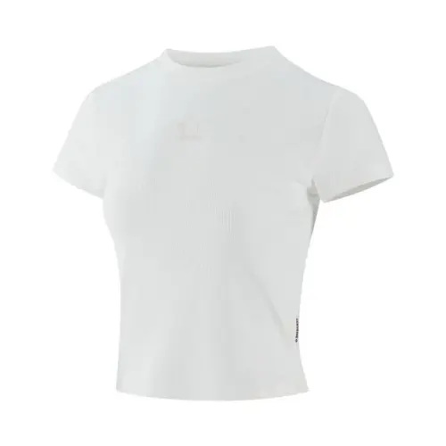 Converse T Shirts Women's White Crew Neck