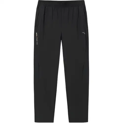 Anta Variety Training Collection Knitted Sweatpants Women's Basic Black
