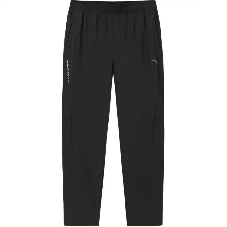 Anta Variety Training Collection Knitted Sweatpants Women's Basic Black