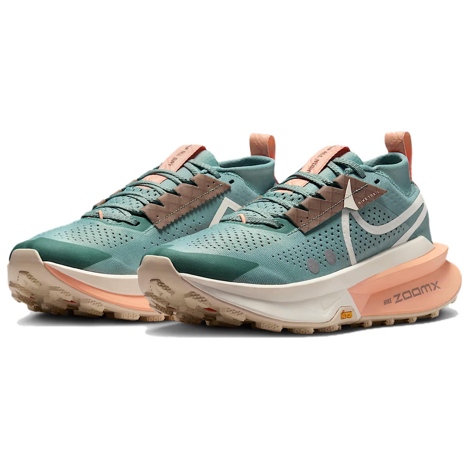 Nike Zegama 2 Cushioning, Wear Resistant Low top Running Shoes Women’s Green