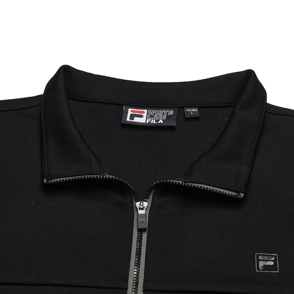 Мужская куртка Fila White (черная) — фото 3