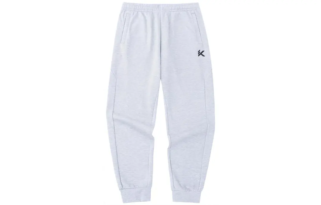 Anta KT Knitted Sweatpants Men's Gray