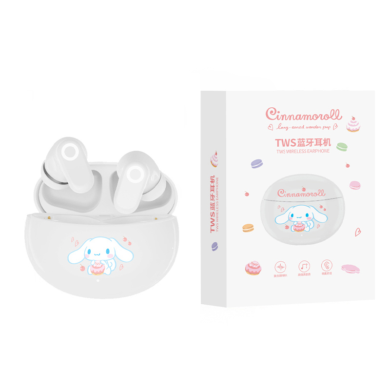 Sanrio Sanrio xHello Kitty/Hello Kitty sloJI6 HIFI lossless sound quality intelligent AI noise reduction low latency for game sports Xiaomi Huawei Android Apple universal in-ear true wireless Bluetooth headset