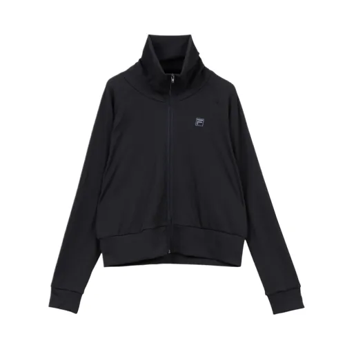 FILA Jackets Women's Black Stand Collar Moderate Other