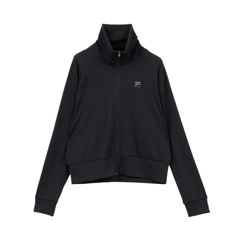 FILA Jackets Women's Black Stand Collar Moderate Other