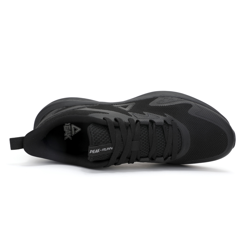 PEAK State Pole Textile, Synthetic Leather Cushioning Slip Resistant Abrasion Resistant Breathable Running Shoes Men’s