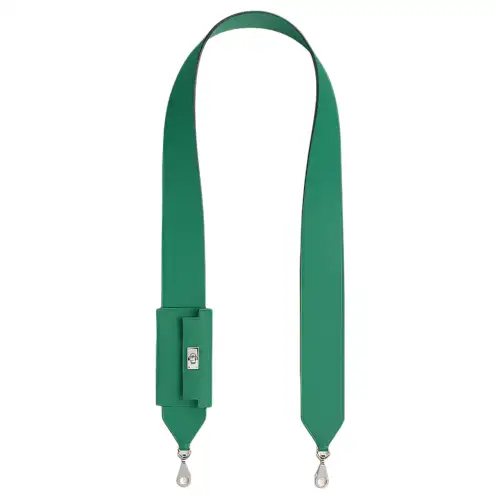 HERMES Kelly Pocket Swift With Epsom Calfskin Bag Strap Women's Dazzling Green