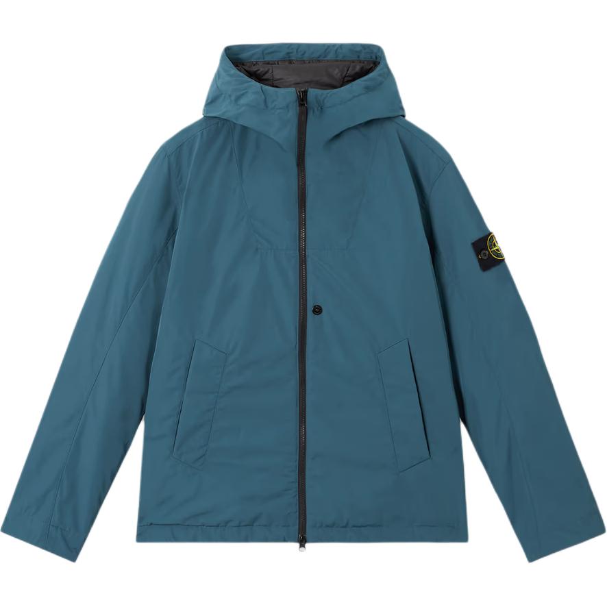 Мужская куртка STONE ISLAND Logo (темно-зеленая)