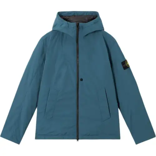 STONE ISLAND Logo Patch Hooded Jacket