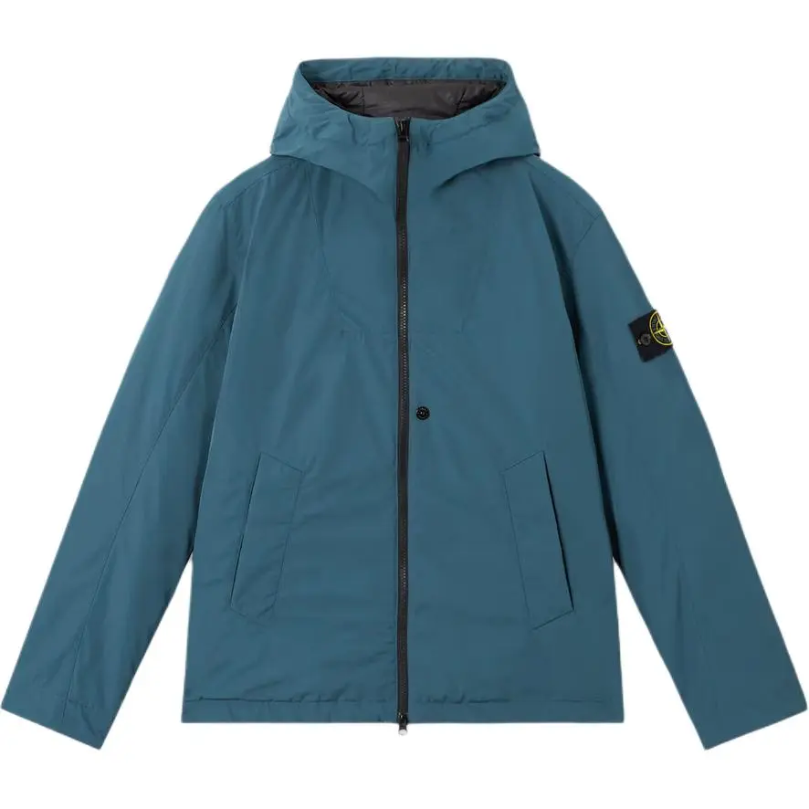STONE ISLAND Logo Patch Hooded Jacket