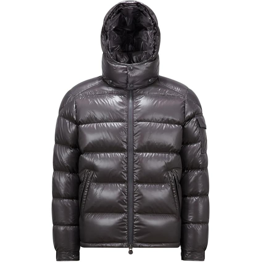 Куртка Moncler Maya Short Down Jacket (темно-серая)