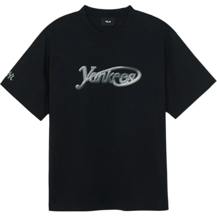 MLB New York Yankees Basic Collection SS25 T Shirt Unisex Black