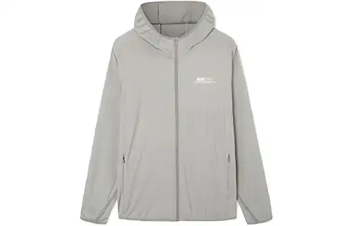 ANTA Variety Training Collection Sun Protection Clothing Men's Gray Hooded Non Detachable Moderate