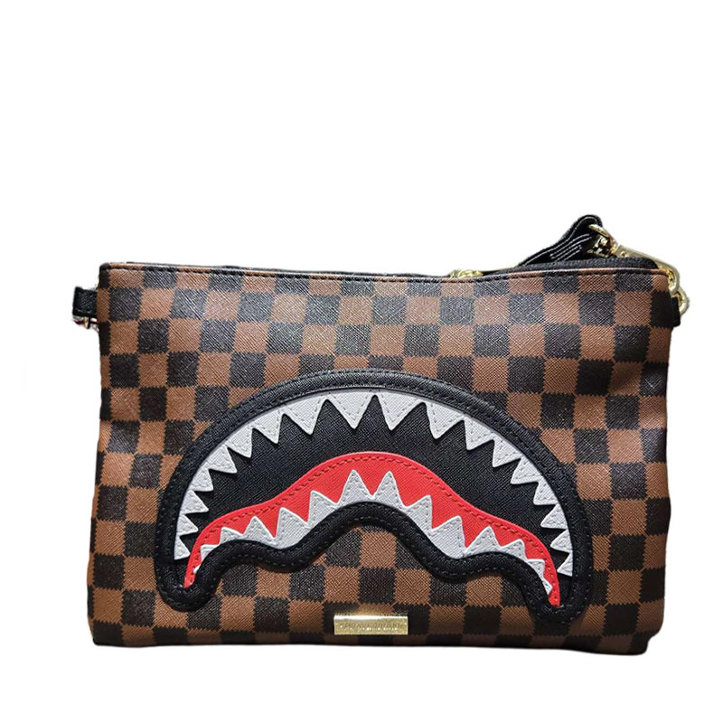 Клатч SPRAYGROUND (коричневый)