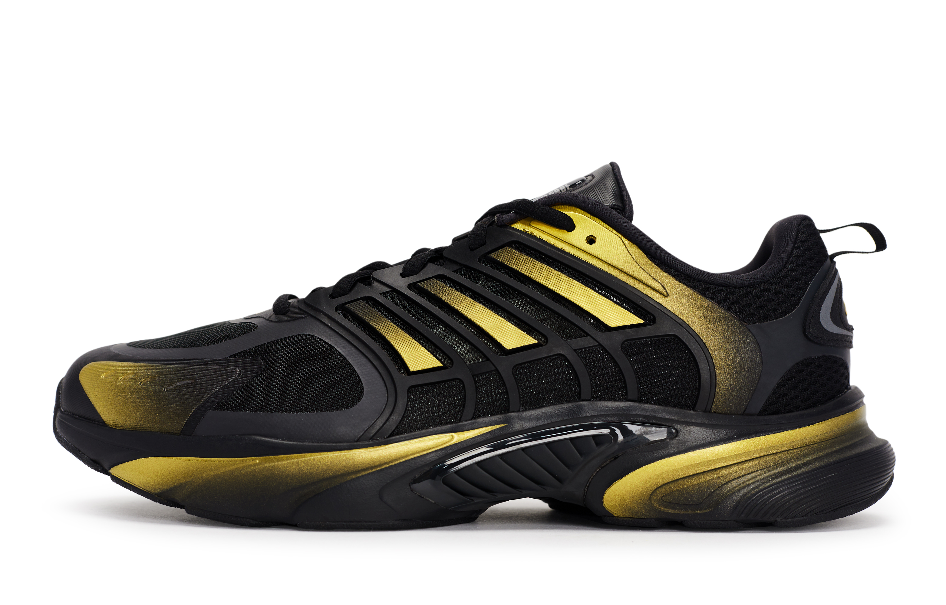Adidas Climacool Ventania Abrasion Resistant Abrasion Resistant Low top Running Shoes Unisex Black Gold