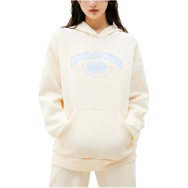 Женское худи Anta Lifestyle Hoodie (молочно-белое)