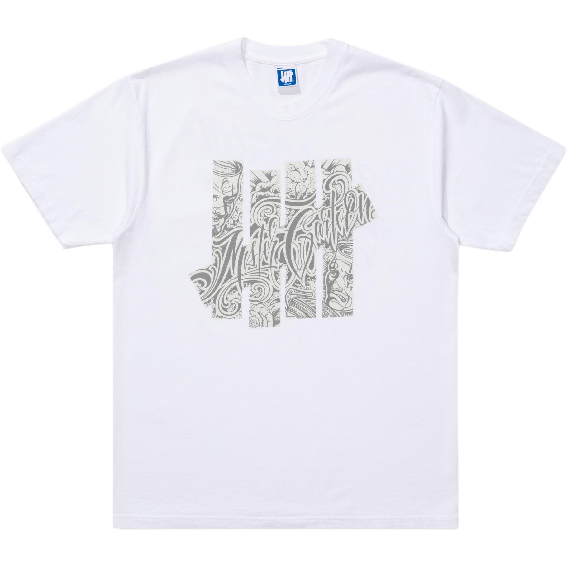 Футболка UNDEFEATED Mister Cartoon (белая)
