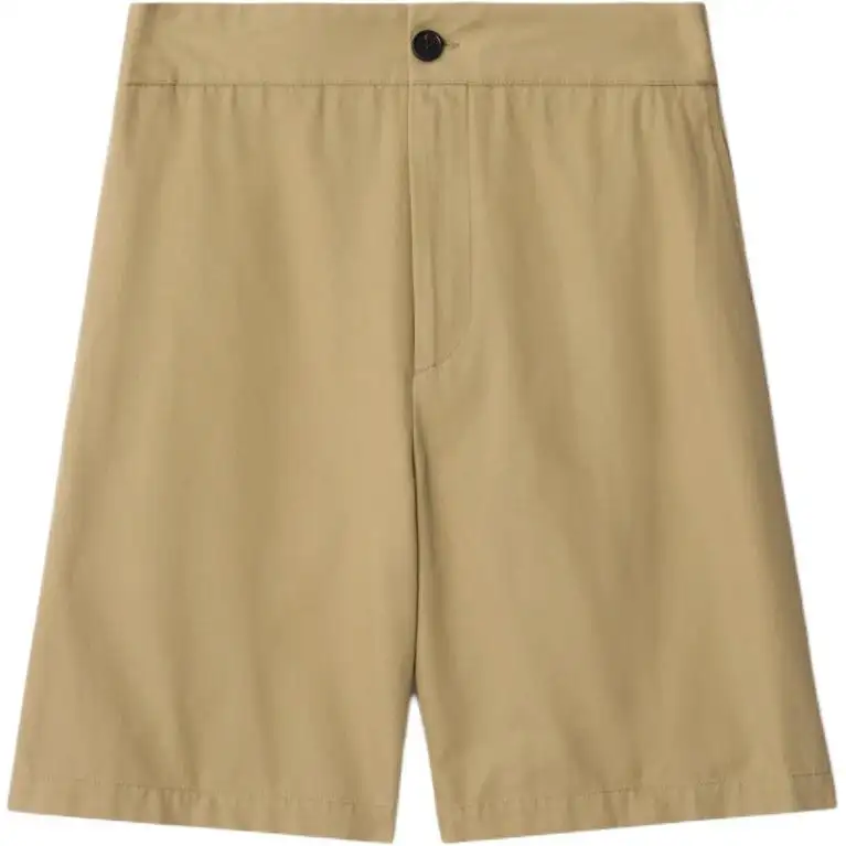 Burberry gabardine-weave shorts