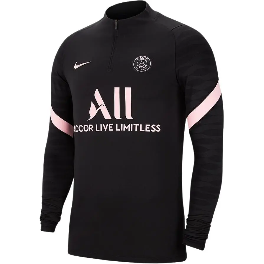 Nike Paris Saint Germain Strike Drill Dri FIT Soccer Jersey Men's