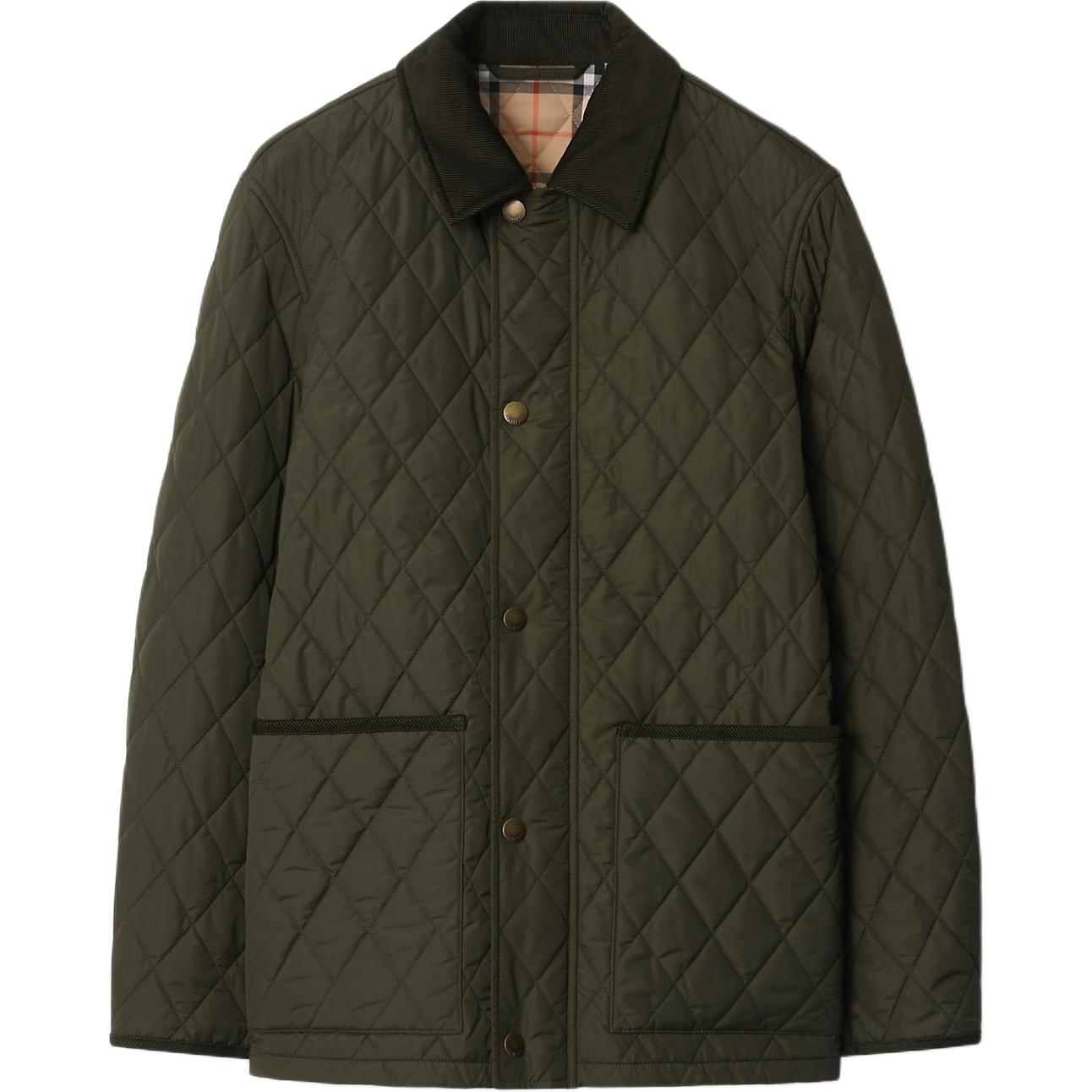 Burberry Quilted Corduroy collar Jacket
