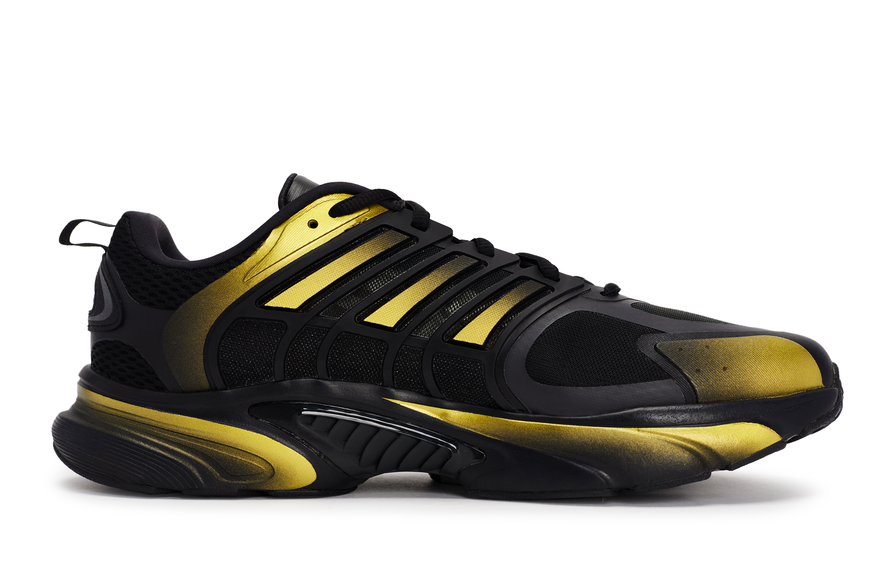 Adidas Climacool Ventania Abrasion Resistant Abrasion Resistant Low top Running Shoes Unisex Black Gold