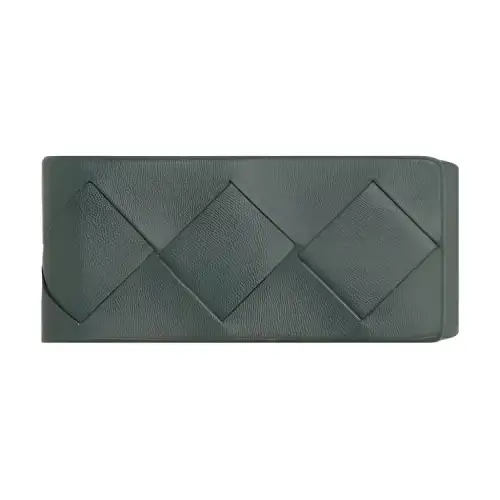 Bottega Veneta Cow Leather Card Holder Men's Slate