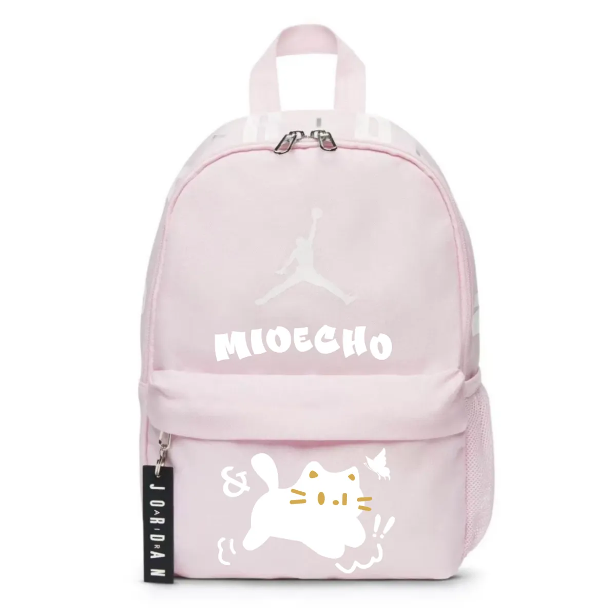 Jordan Polyester Backpack Unisex Pink