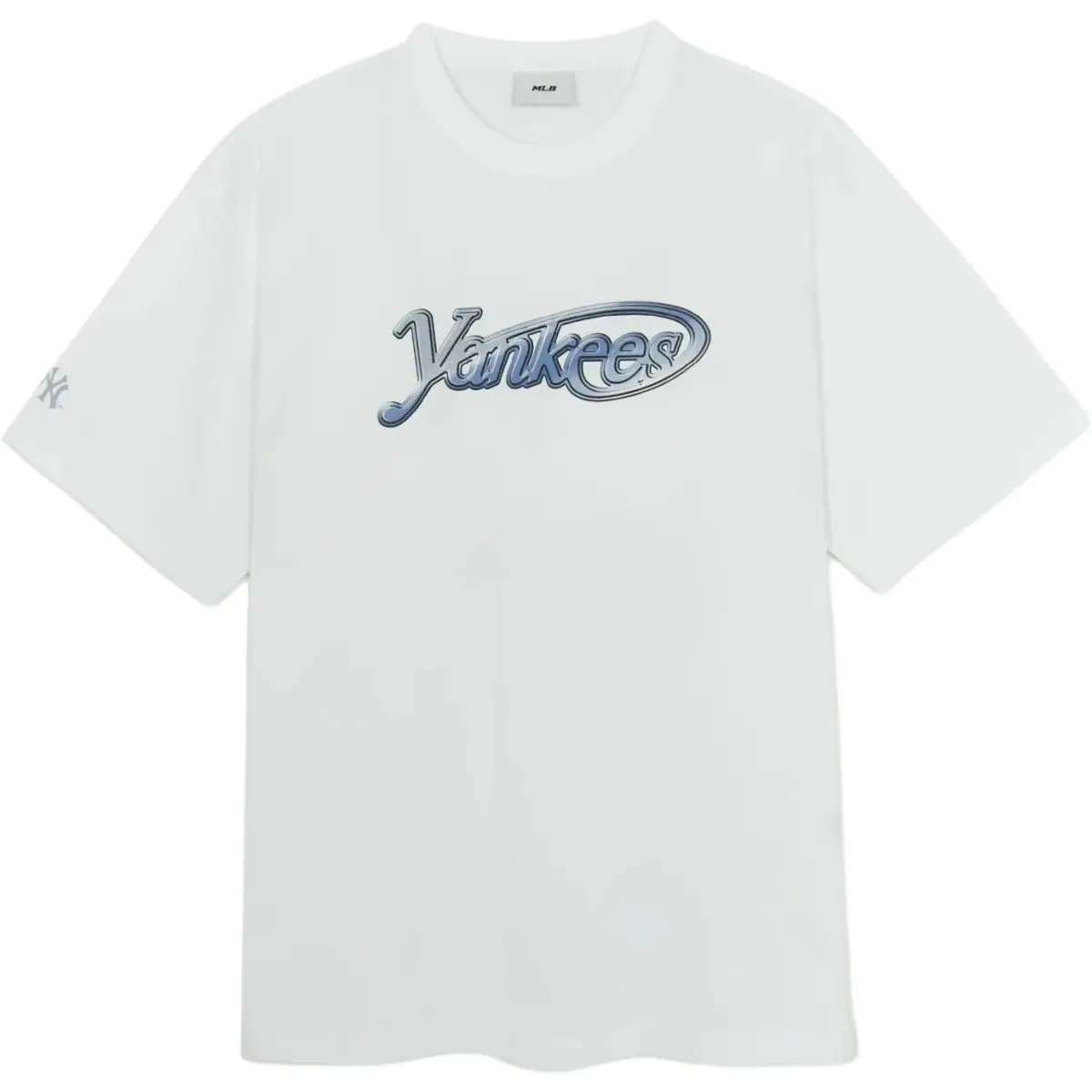 MLB New York Yankees Basic Collection SS25 T Shirt Unisex White