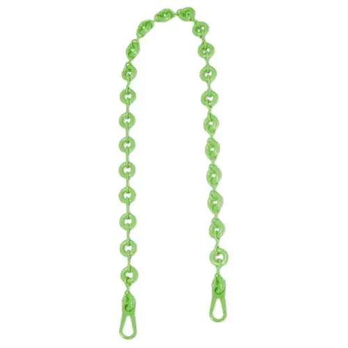 LOEWE Brass Chain Strap Bag Women's Turquoise Glaze