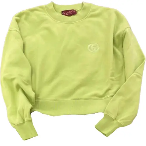 GUCCI Embroidered Cotton Jersey Sweatshirt