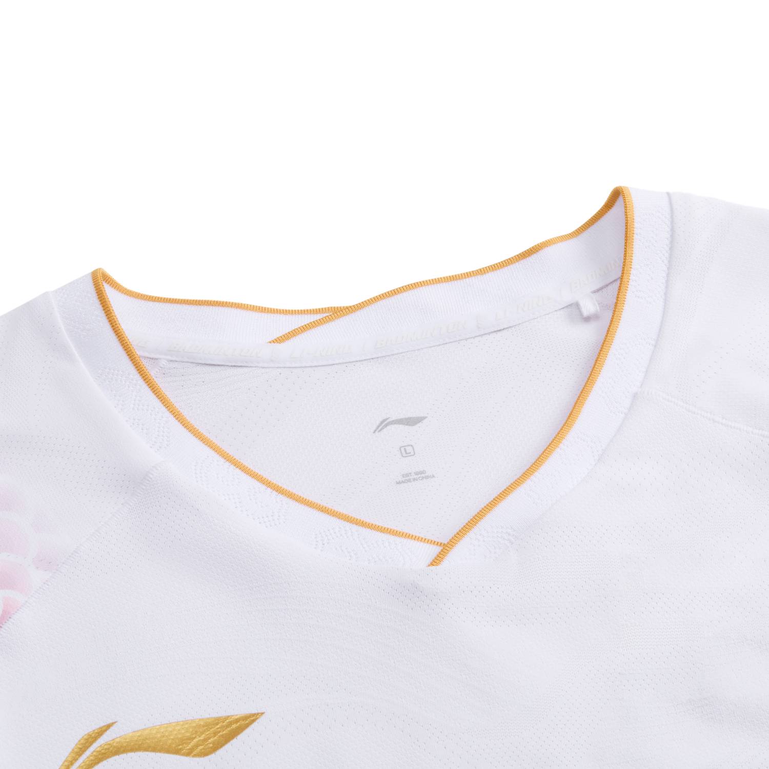 Li Ning Badminton Collection Badminton Jersey Unisex Standard White