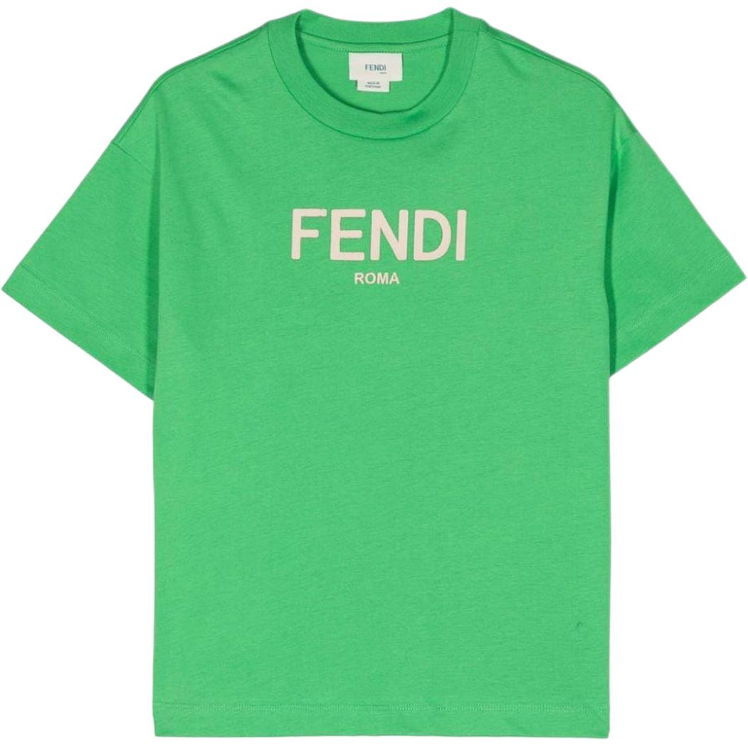 Женская футболка Fendi (белая)