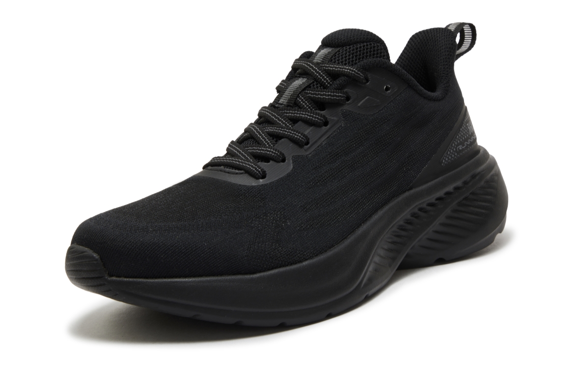 361° Cushioning Abrasion Resistant Lightweight Low top Casual Sprint Running Shoes Women’s Obsidian Black