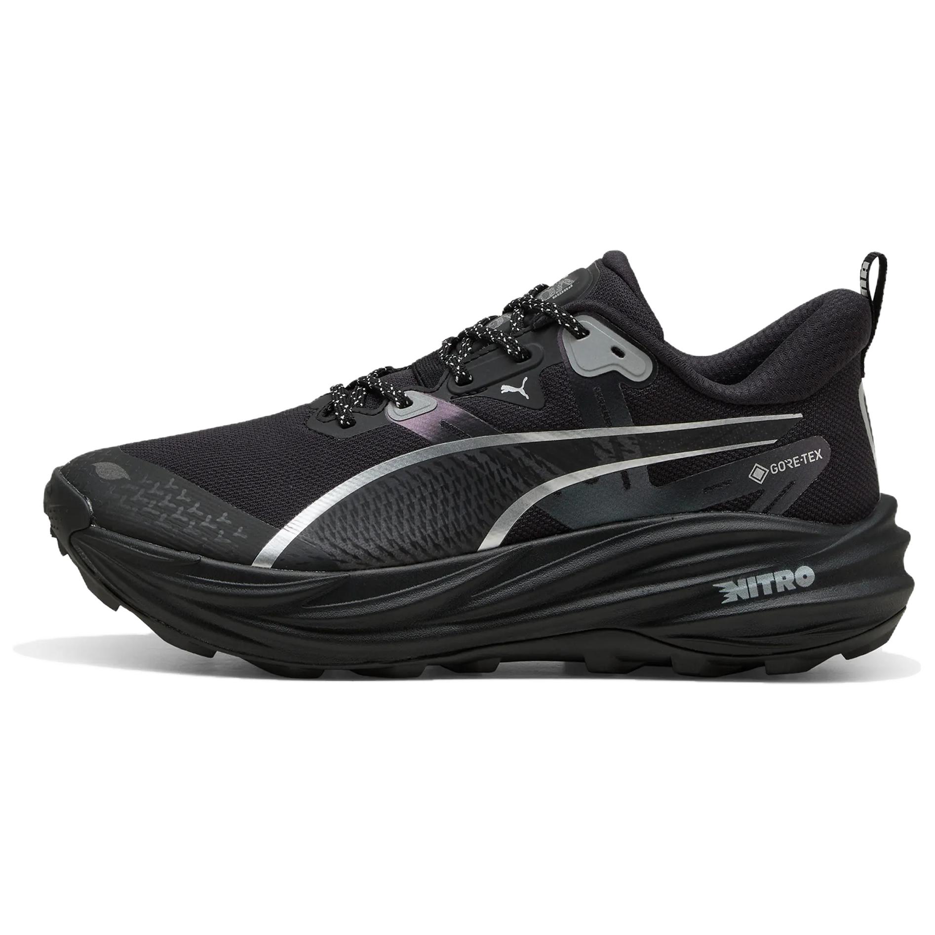 PUMA Voyage Nitro 4 Abrasion Resistant Low top Running Shoes Men’s Black