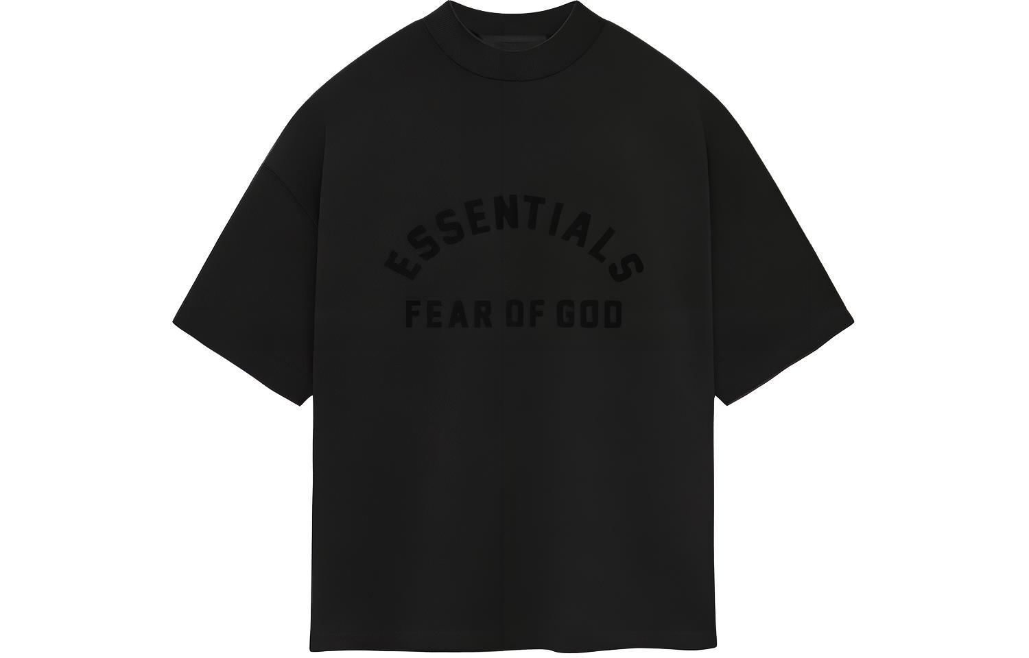 Мужская футболка Fear of God Essentials (черная)