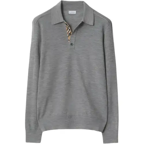Burberry Wool Polo Shirt