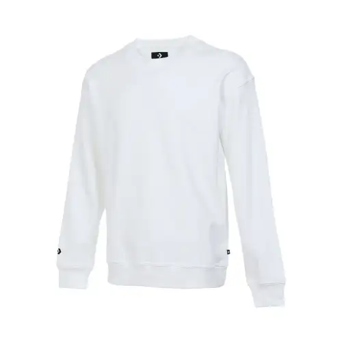 Converse Sweatshirts Unisex White Crew Neck Thickened