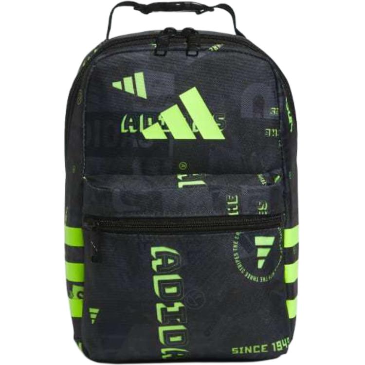 Сумка adidas Santiago 3 (черно-зеленая)
