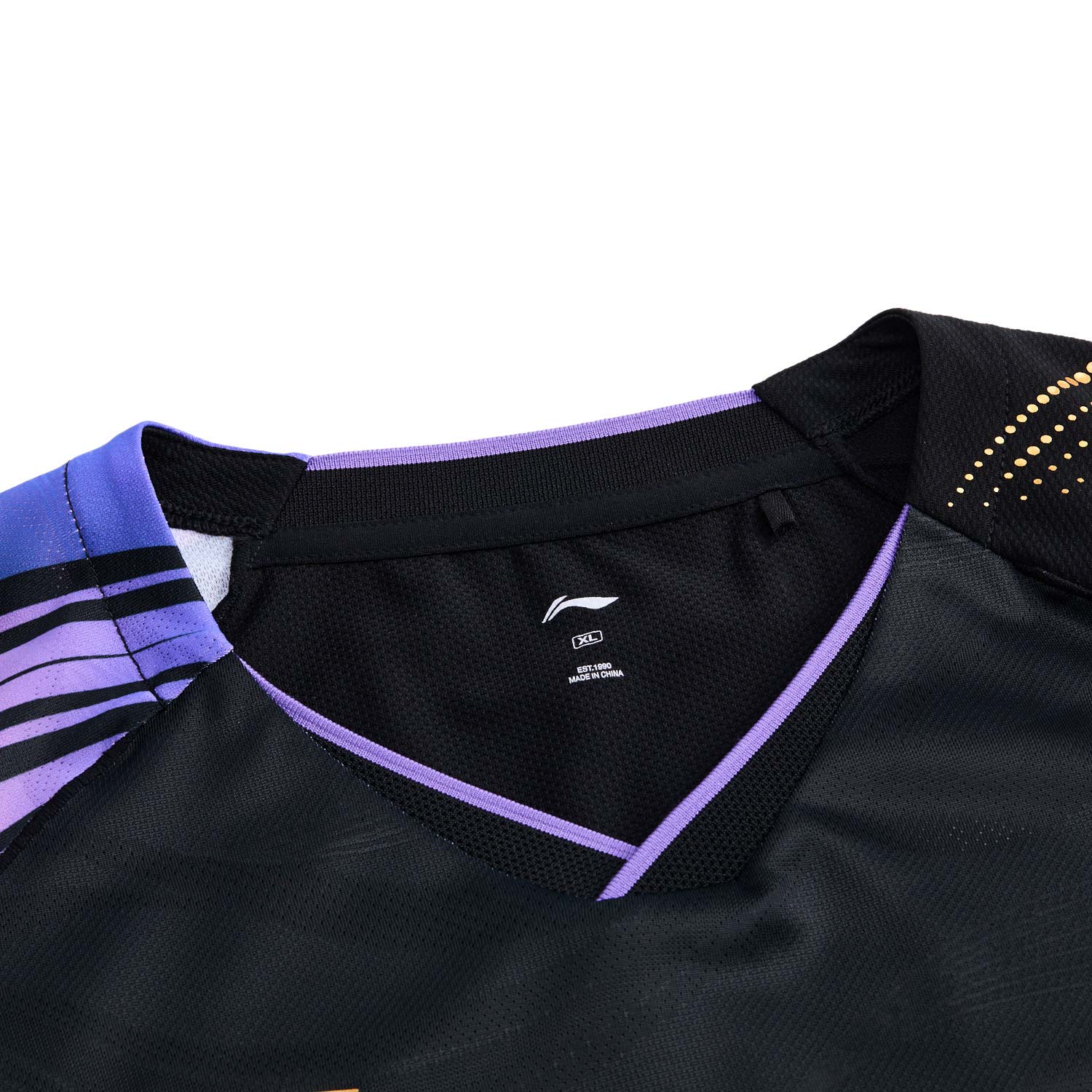 Li Ning Badminton Collection Badminton Jersey Unisex Black