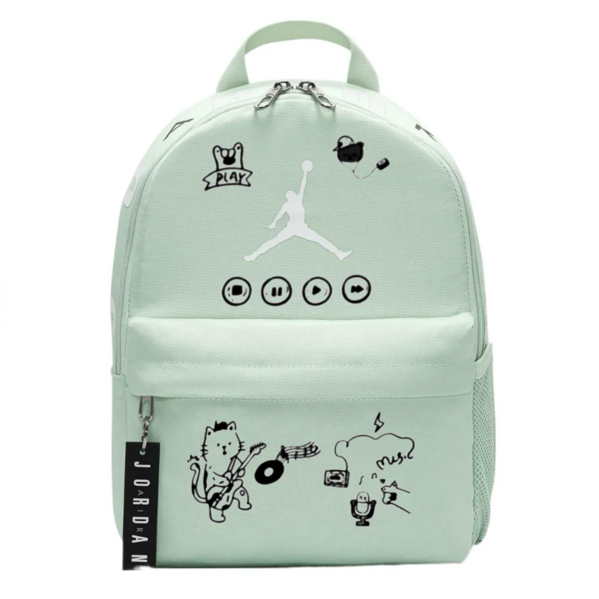 Jordan Polyester Backpack Regular Unisex Green