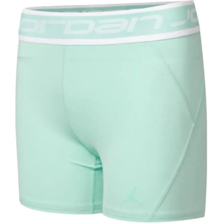 Jordan Sports Shorts Women's Coral Green Moderate